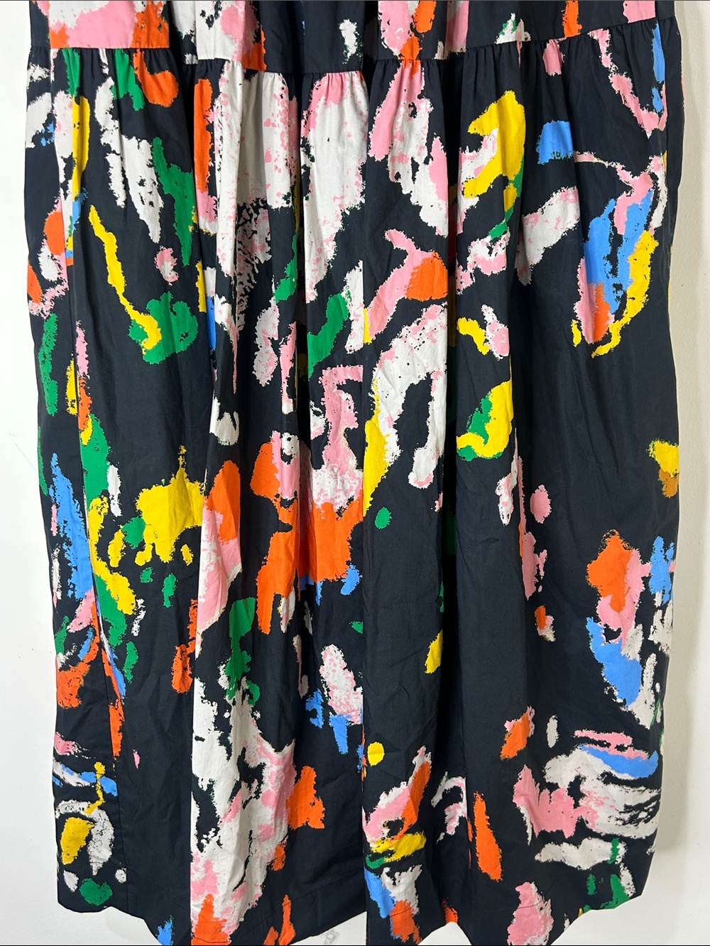NWT A.L.C. Jayden Printed Cotton Midi-Skirt Size Medium - Picture 8 of 13